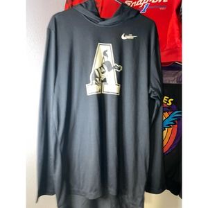 Men's Nike Black Army Dry fit with hoodie